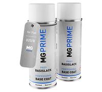 MG PRIME Peinture voiture Bombe aérosol de pour Fiat 020/B Ivory Pearl/Blanc Ivoire Nacre couche de fond, de base, bombe aérosol 400ml