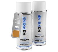 MG PRIME Peinture voiture Bombe aérosol de pour Peugeot M0DX Jaune Vermeer Nacre Metallic/Blaze Yellow Mica Metallic couche de fond, de base, bombe aérosol 400ml