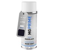 MG PRIME Peinture voiture Bombe aérosol pour Audi LX5Q / X5Q / S9 Scubablau Metallic/Scuba Blue Pearl de base de 400ml