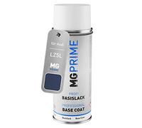 MG PRIME Peinture voiture Bombe aérosol pour Audi LZ5L / Z5L / Q5 Mingblau Perleffekt/Bleu Ming Nacre de base de 400ml