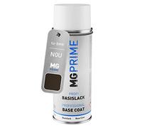 MG PRIME Peinture voiture Bombe aérosol pour BMW N0U / B39 Mineralgrau Metallic/Mineral Grey Metallic de base de 400ml