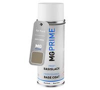 MG PRIME Peinture voiture Bombe aérosol pour Ford DKFCWWA / PN4B30 / N Tectonic Silver Metallic/Tectonic Grey Metallic de base de 400ml