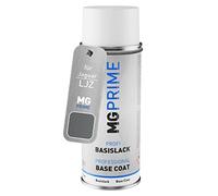 MG PRIME Peinture voiture Bombe aérosol pour Jaguar LJZ / JBC2028 Lunar Grey Mica de base de 400ml