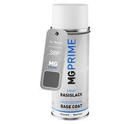 MG PRIME Peinture voiture Bombe aérosol pour Mazda 38P Aluminium Metallic/Liquid Silver Metallic de base de 400ml