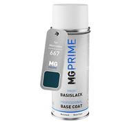 MG PRIME Peinture voiture Bombe aérosol pour Mercedes 667/5667 Spektralblau Metallic/Denim Blue Metallic de base de 400ml