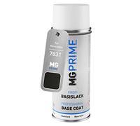 MG PRIME Peinture voiture Bombe aérosol pour Mercedes 7831/831 Graphitgrau Metallic/Graphite Grey Metallic de base de 400ml