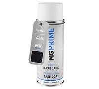 MG PRIME Peinture voiture Bombe aérosol pour Mini 668 Jet Black 2 | Peinture de base, bombe aérosol 400ml