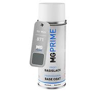 MG PRIME Peinture voiture Bombe aérosol pour Mini 871 Dark Silver Metallic de base de 400ml