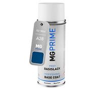 MG PRIME Peinture voiture Bombe aérosol pour Mini A28 Hyper Blue Metallic de base de 400ml