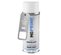 MG PRIME Peinture voiture Bombe aérosol pour Nissan 326 Super White/Arctic Solid White de base de 400ml
