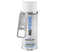 MG PRIME Peinture voiture Bombe aérosol pour Peugeot 249 Blanc Banquise/Polar White de base de 400ml