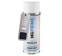 MG PRIME Peinture voiture Bombe aérosol pour Peugeot EXZ Noir Caldera Metallic/Black Diamond Roof de base de 400ml