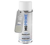 MG PRIME Peinture voiture Bombe aérosol pour Renault 190 Amande Nacre Metallic/Amande Mandelbeige de base de 400ml