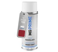 MG PRIME Peinture voiture Bombe aérosol pour Renault 788 Rouge Trinidad de base de 400ml