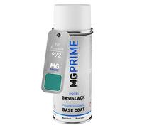 MG PRIME Peinture voiture Bombe aérosol pour Renault 972 Vert Coriandre de base de 400ml