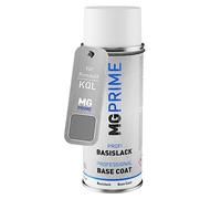 MG PRIME Peinture voiture Bombe aérosol pour Renault KQL Gris Schiste Nacre Metallic Mat/Gris Schiste Satin de base de 400ml