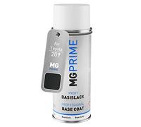 MG PRIME Peinture voiture Bombe aérosol pour Toyota 209 Nightsky Black Mica/Noir Intense Metallic de base de 400ml
