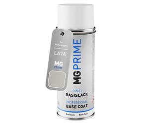 MG PRIME Peinture voiture Bombe aérosol pour Volkswagen VW LA7A / A7A / A6 Ascotgrau/Ascot Grey de base de 400ml