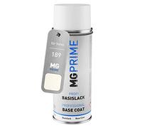MG PRIME Peinture voiture Bombe aérosol pour Volvo 189 Polar White/Blanc Polaire de base de 400ml