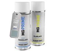 MG PRIME Peinture voiture Bombes aérosols pour Citroen GNT Bleu Romantique Metallic Peinture de base vernis clair aérosol 400ml