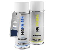 MG PRIME Peinture voiture Bombes aérosols pour Mini A24 Black Eye Purple Metallic Peinture de base vernis clair aérosol 400ml