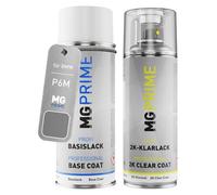 MG PRIME Peinture voiture kit bombe aérosol 2C aérosol pour BMW P6M Grigio Telesto Metallic de couche de base vernis 2 composants