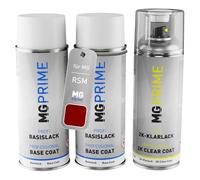 MG PRIME Peinture voiture kit bombe aérosol 2c pour MG RSM Ju Bian Hong Metallic bombe aérosol couche de fond, de base, 2 composants vernis