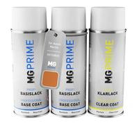 MG PRIME Peinture voiture kit bombe aérosol pour Aston Martin AST6082D / AM6082 Cosmos Orange Pearl de fond de base de vernis bombe aérosol 400ml
