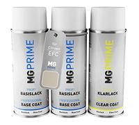 MG PRIME Peinture voiture kit bombe aérosol pour Citroen EFC/FC Blanc Perle Nacre/White Pearlescent de fond de base de vernis bombe aérosol 400ml