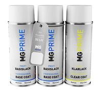 MG PRIME Peinture voiture kit bombe aérosol pour Hyundai W6H Serenity White Pearl de fond de base de vernis bombe aérosol 400ml