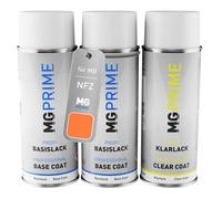 MG PRIME Peinture voiture kit bombe aérosol pour MG NFZ Qi Pao Cheng Solid/Volcano Orange de fond de base de vernis bombe aérosol 400ml