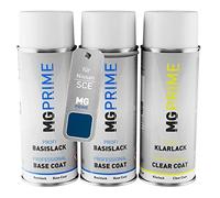 MG PRIME Peinture voiture kit bombe aérosol pour Nissan SCE Sonic Blue Pearl de fond de base de vernis bombe aérosol 400ml