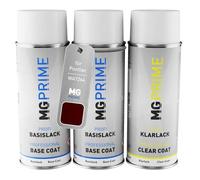 MG PRIME Peinture voiture kit bombe aérosol pour Pontiac WA7264 Dark Maple Metallic de fond de base de vernis bombe aérosol 400ml