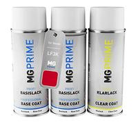 MG PRIME Peinture voiture kit bombe aérosol pour Skoda LF3K / 8T Corrida Rot de fond de base de vernis bombe aérosol 400ml