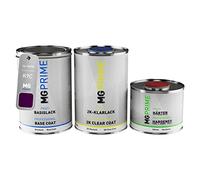 MG PRIME Peinture voiture kit de pot pour BMW K9C Twilight Purple Metallic couche de base vernis 2C durcisseur prêt à pulvériser 2,5l