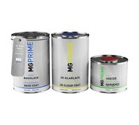MG PRIME Peinture voiture kit de pot pour Rolls Royce FK48-5F2P Qingshan Blue/Turchses Solid couche de base vernis 2C durcisseur prêt à pulvériser 2,5l