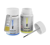 MG PRIME Peinture voiture kit de stylo retouche pour Audi LX1W / X1W / R1 Pythongelb Metallic/Python Yellow Metallic de base de vernis de 50ml par flacon