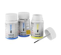 MG PRIME Peinture voiture Kit de stylo retouche pour BMW C1P Galvanic Gold Metallic de fond, de base, de vernis de 50ml par flacon