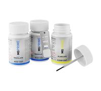 MG PRIME Peinture voiture Kit de stylo retouche pour BYD WA2 / WA8 Xue Yu Bai Pearl/Arctic White de fond, de base, de vernis de 50ml par flacon