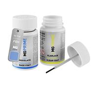 MG PRIME Peinture voiture kit de stylo retouche pour Fiat PBH Sky Blue/Celeste Pearl de base de vernis de 50ml par flacon