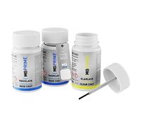 MG PRIME Peinture voiture Kit de stylo retouche pour Hyundai W6H Serenity White Pearl de fond, de base, de vernis de 50ml par flacon