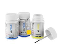 MG PRIME Peinture voiture Kit de stylo retouche pour Lotus B106 Safron Yellow de fond, de base, de vernis de 50ml par flacon