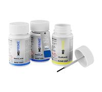 MG PRIME Peinture voiture Kit de stylo retouche pour Porsche M5J / N1 Saphirblau Metallic/Sapphire Blue Metallic de fond, de base, de vernis de 50ml par flacon