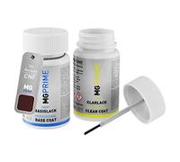 MG PRIME Peinture voiture kit de stylo retouche pour Renault CNF Brun Ardent Metallic/Havanna Braun Metallic de base de vernis de 50ml par flacon