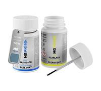 MG PRIME Peinture voiture kit de stylo retouche pour Seat W5W / X2 Azul Brisa Metallic/Brisa Blau Metallic de base de vernis de 50ml par flacon