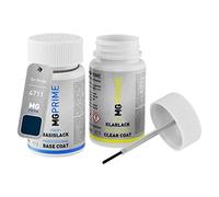 MG PRIME Peinture voiture kit de stylo retouche pour Skoda 4711 / Z5 Pacific Blue de base de vernis de 50ml par flacon