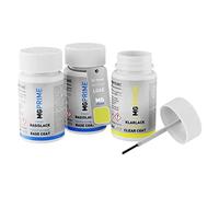 MG PRIME Peinture voiture Kit de stylo retouche pour Skoda LG6E / I3 Mamba Green de fond, de base, de vernis de 50ml par flacon