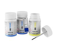 MG PRIME Peinture voiture Kit de stylo retouche pour Toyota 8X2 Nebula Blue Metallic/Bleu Nebula Metallic de fond, de base, de vernis de 50ml par flacon