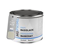 MG PRIME Peinture voiture pot en litre pour Peugeot KCV Or Blanc Nacre Metallic/Perlgold base 0,5 litre 500ml
