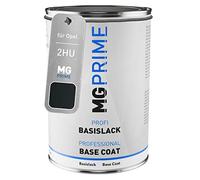 MG PRIME Peinture voiture pot prêt pour la pulvérisation pour Opel 2HU / 20R GBG Saphirschwarz Mica/Noir Saphir Nacre couche de base 1,0 litre 1000ml